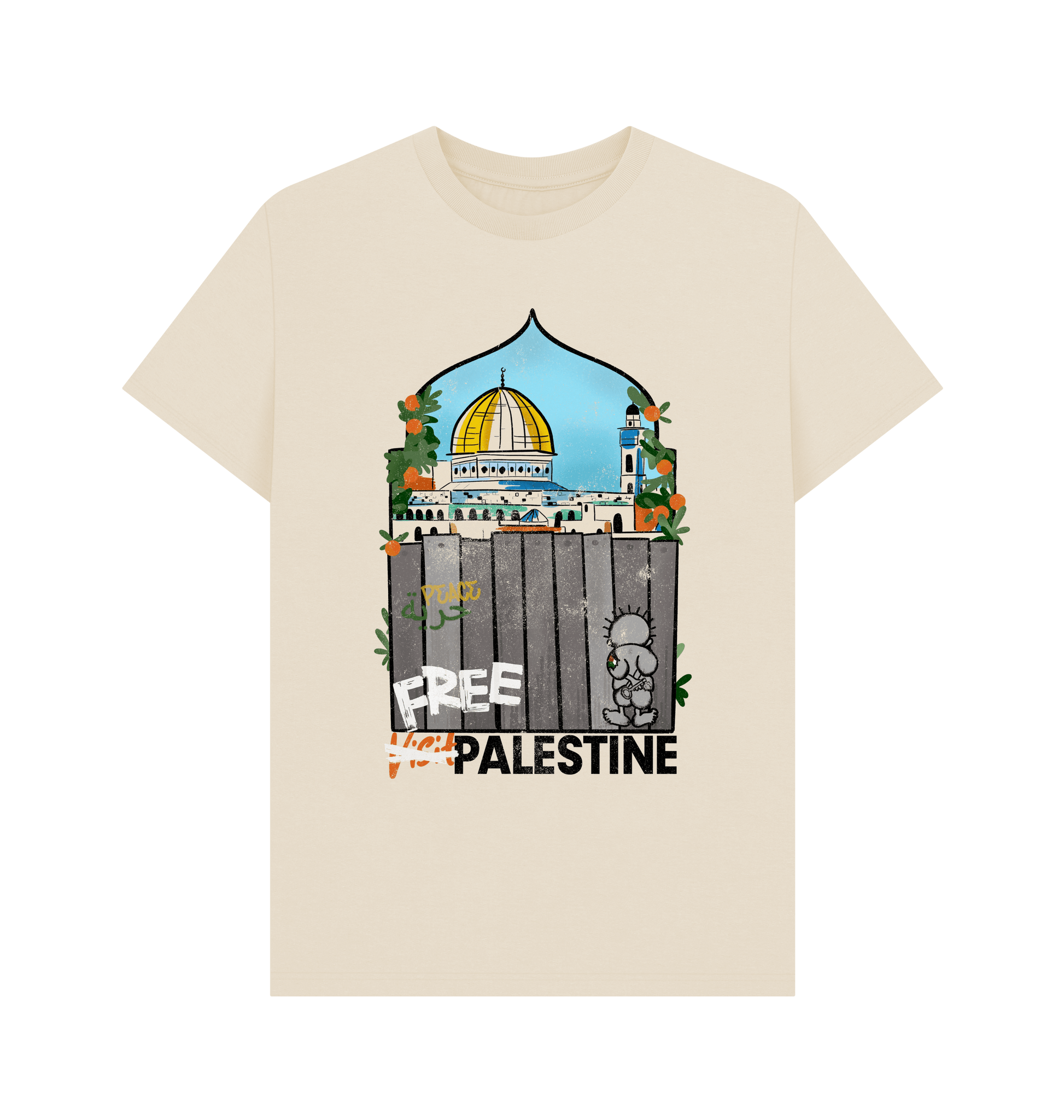 Oat Printed T-shirt Front