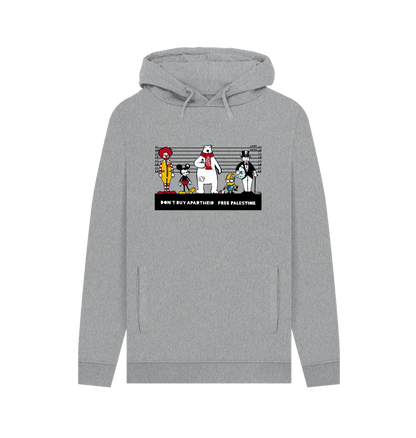 Light Heather Printed Hoody Front