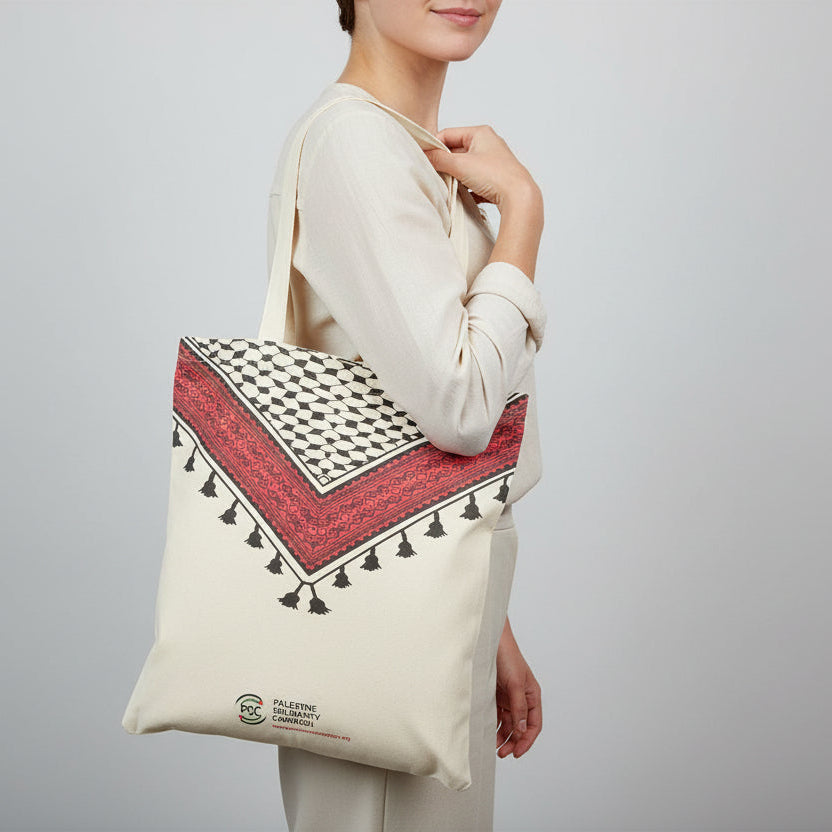 Tote Bag Keffiyeh Tatreez