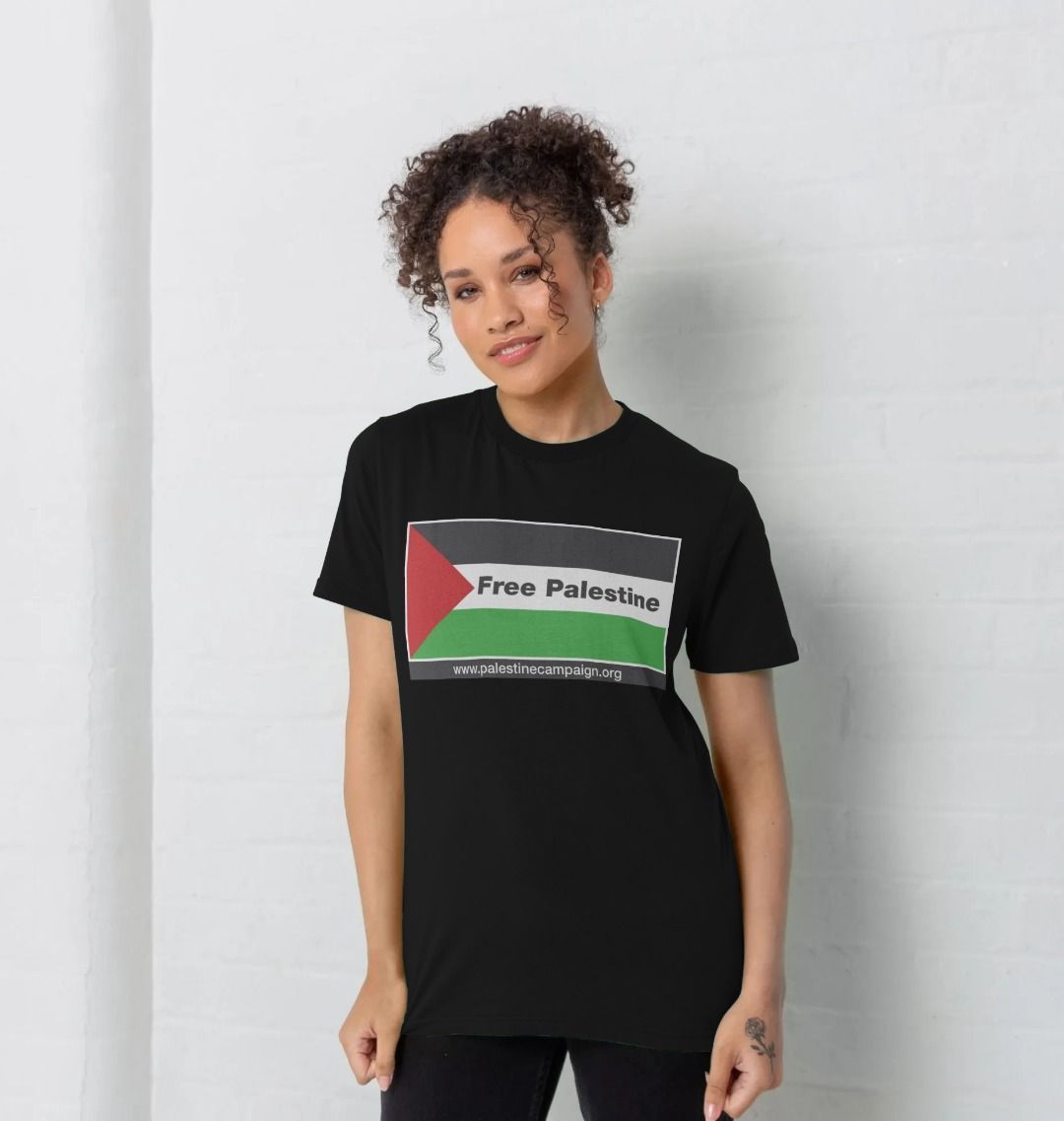 T-Shirt Free Palestine - Black