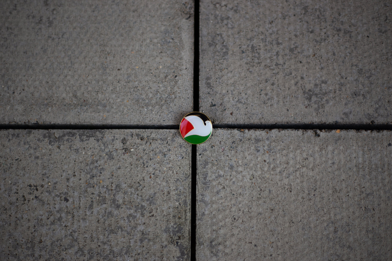 Palestine Dove Enamel Pin Badge