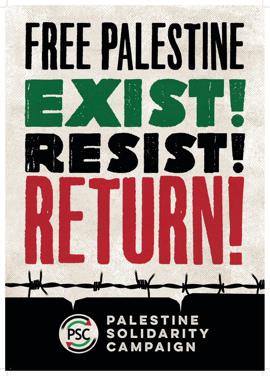 Exist Resist Return Placards
