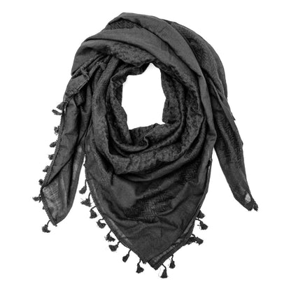 Original Pure Black Keffiyeh