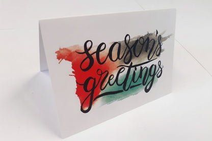  Greetings Cards - Season's Greetings 