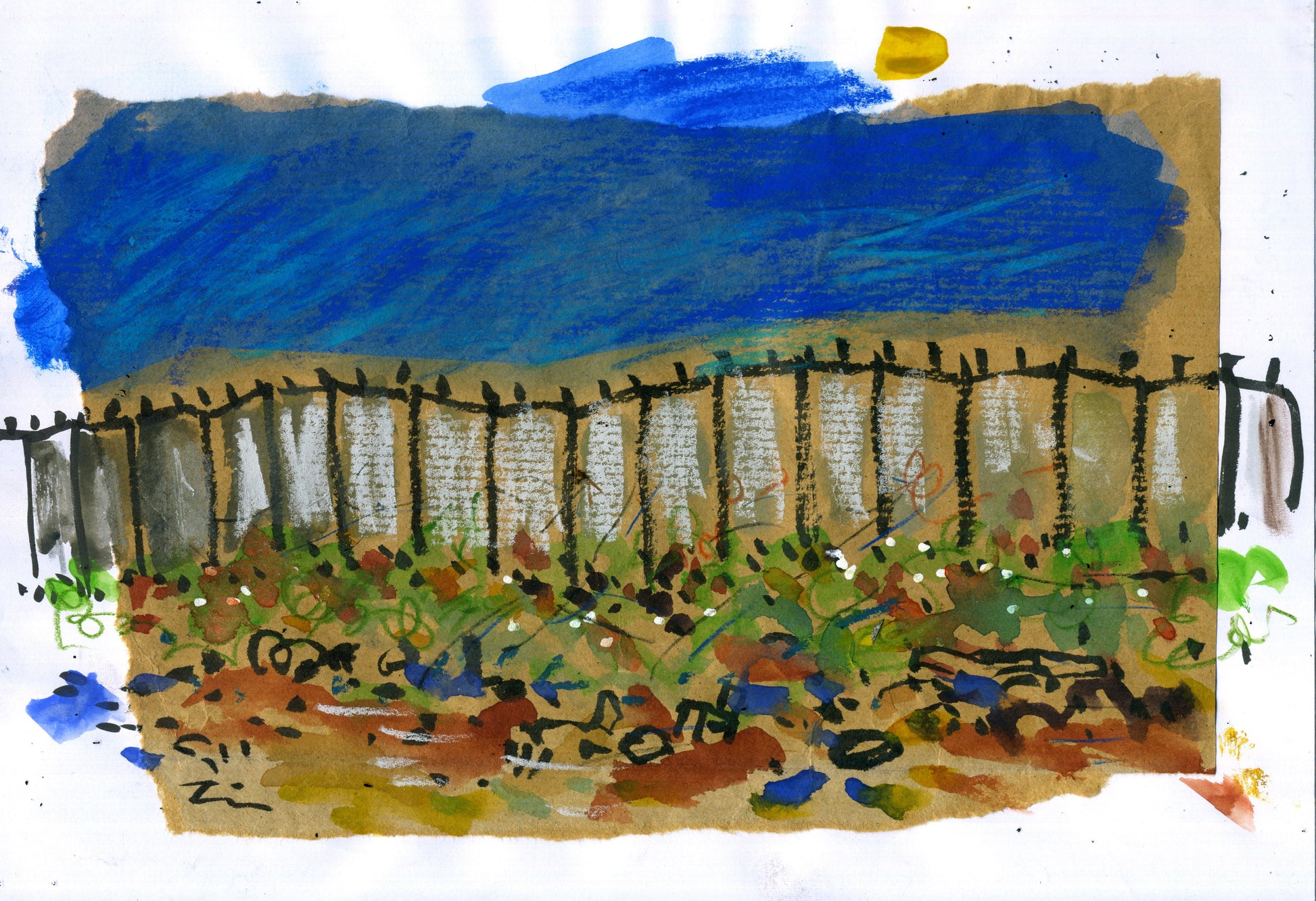 Apartheid Wall | Bethlehem (A4 Artist's Print)